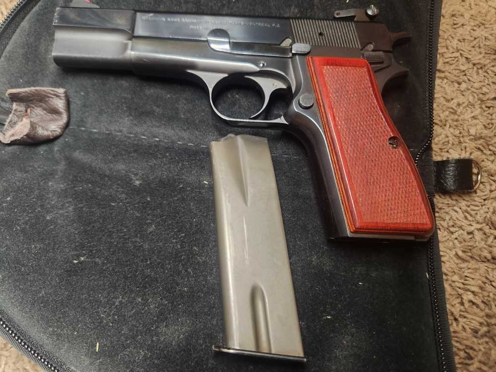 NICE C Series 1973 Browning Hi power Factory Target Sights with Pouch-img-16
