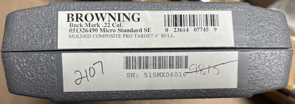 Browning Buck Mark Micro Pro Target 4” Bull-img-2
