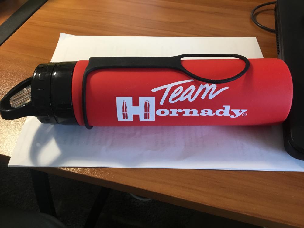 Hornady drink thermos New, Unused in box-img-0