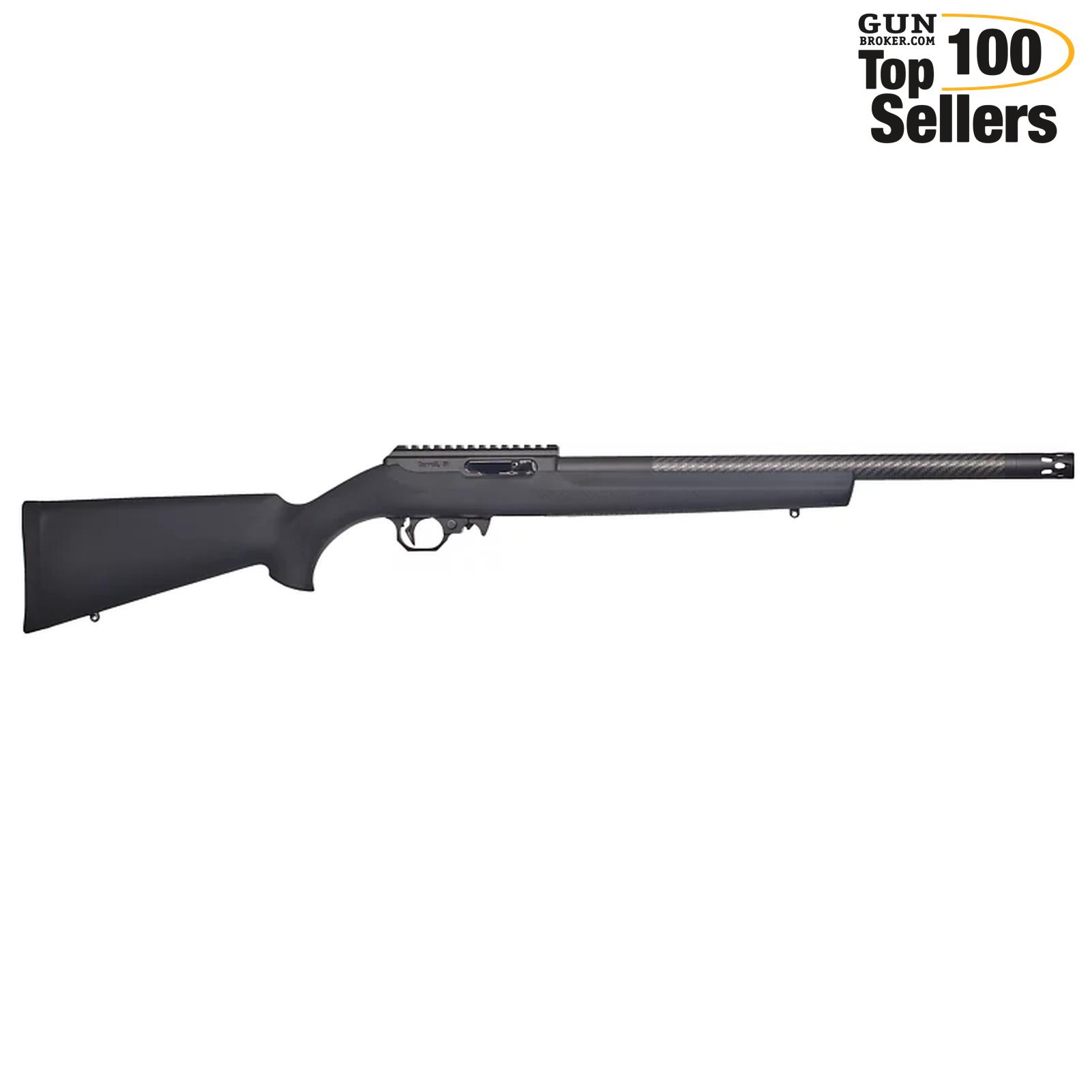 VOLQUARTSEN Superlite 17 HMR 16.75in 9rd Black Hogue Stock Rifle (VCR-0132)-img-0
