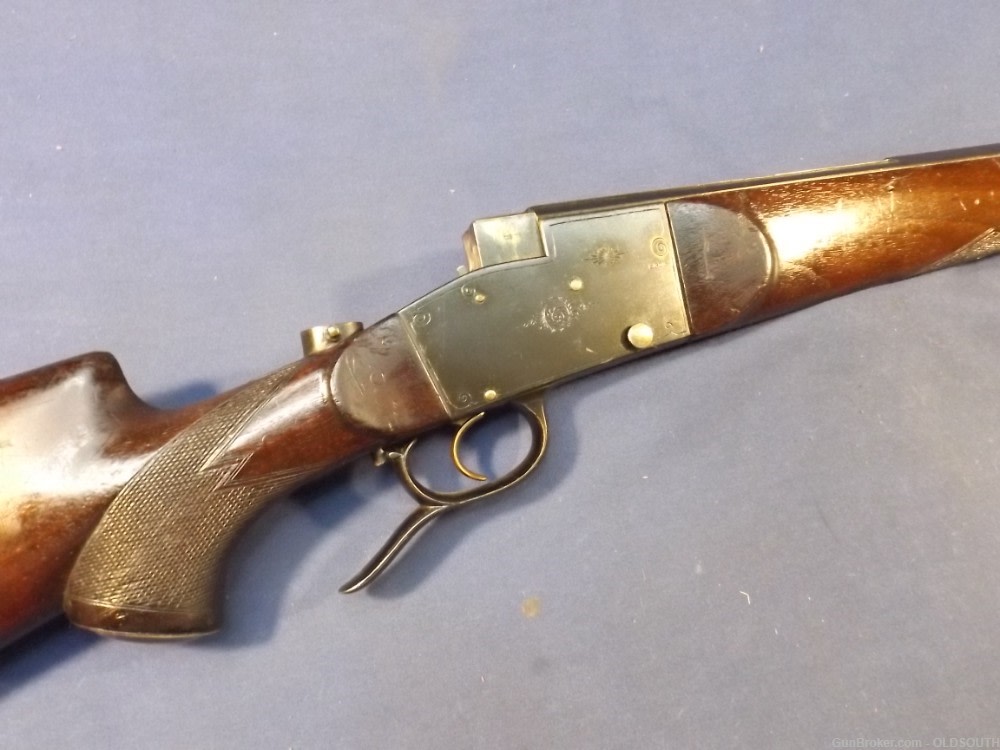 Fritz Langenhan FLZ-Zella Mehlis Falling Block. 22 LR Single-Shot Rifle-img-1