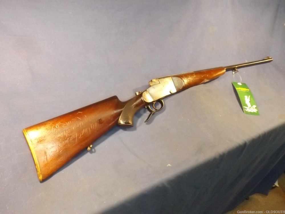 Fritz Langenhan FLZ-Zella Mehlis Falling Block. 22 LR Single-Shot Rifle-img-0