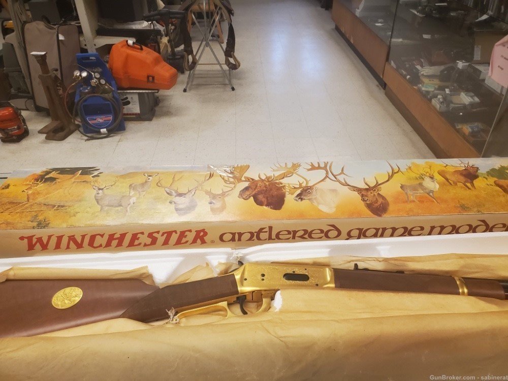 Winchester 94 1978 Antlered Game unfired 30-30 in box-img-1