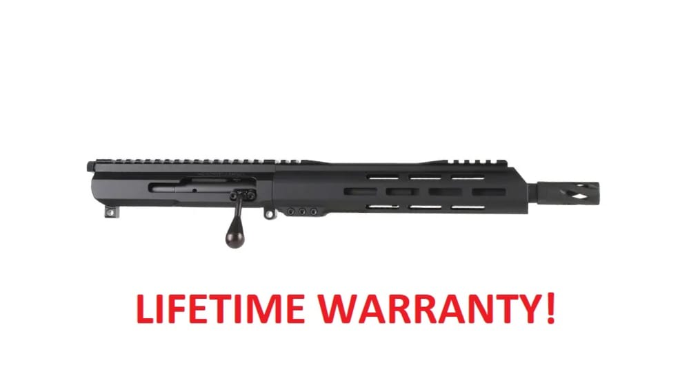 AR-15 .450 Bushmaster 10.5" Pistol Billet Bolt Action Upper Receiver & BCG-img-0