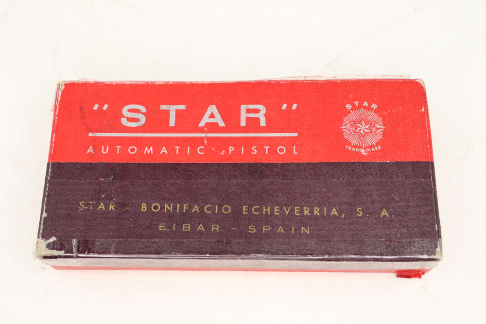 Rare Very Nice Star Model F Target .22 LR Pistol W/ Original Box 7" Barrel -img-1
