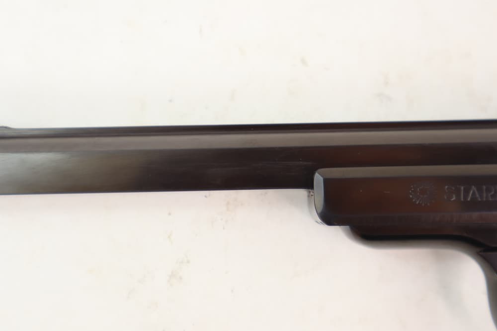 Rare Very Nice Star Model F Target .22 LR Pistol W/ Original Box 7" Barrel -img-11