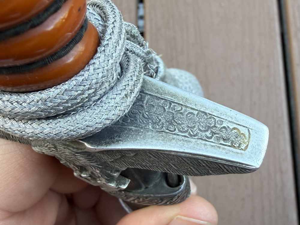 Nice original named German Luftwaffe ww2 dagger Air Force with knot-img-5