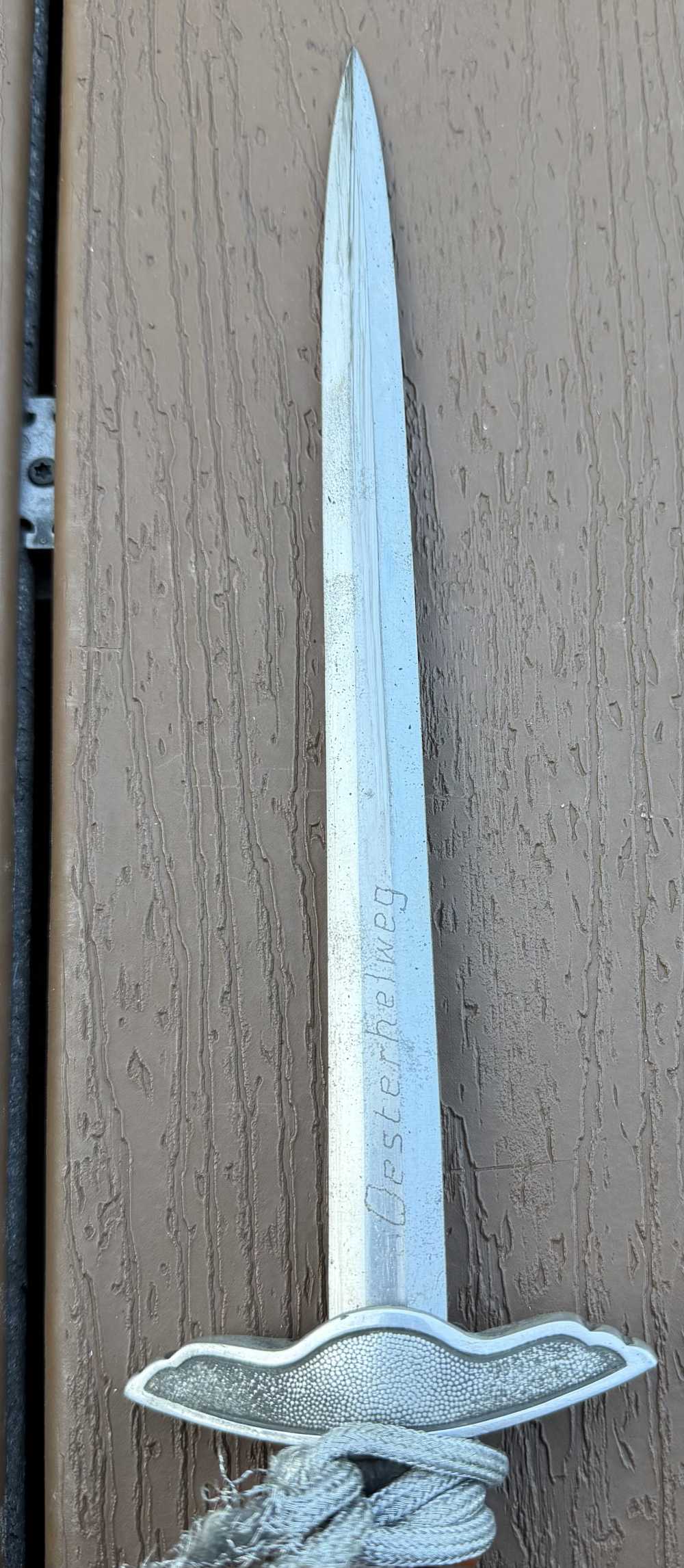 Nice original named German Luftwaffe ww2 dagger Air Force with knot-img-4