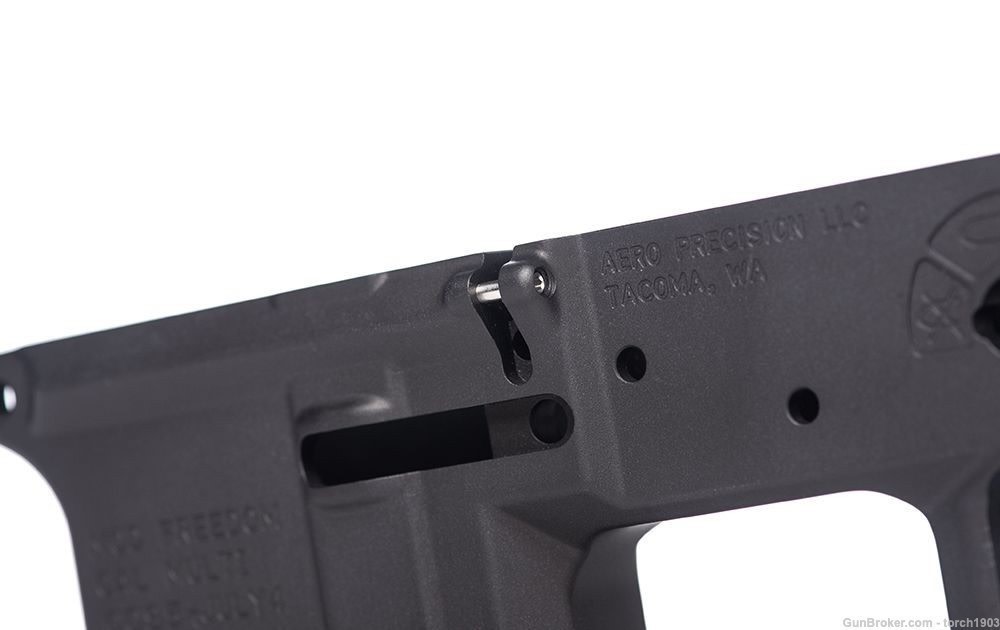 Aero Precision M4E1 FREEDOM Lower Receiver anodized black stripped -img-1