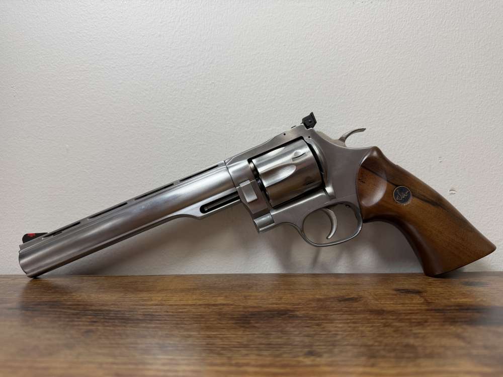 Dan Wesson Model 744-V .44 Mag Stainless Revolver Pac w/ Extra Barrel-img-0