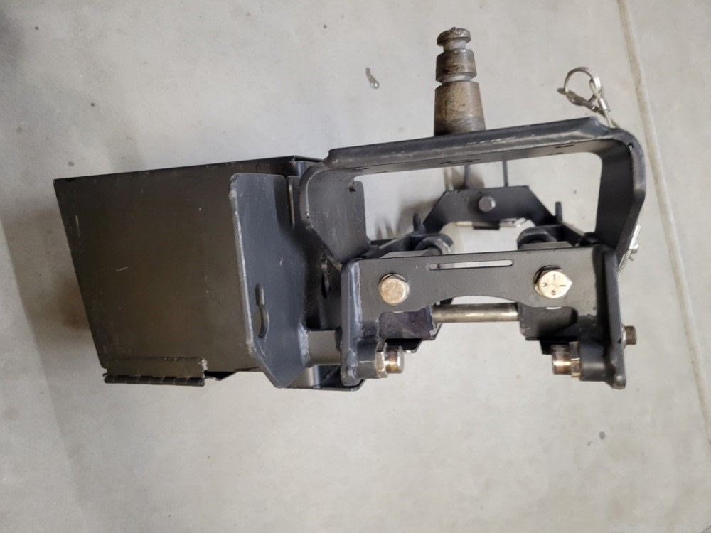 MK93 Soft Mount Cradle Assembly. M2HB/M2A1 .50 caliber, w/ Ammo can holder -img-3