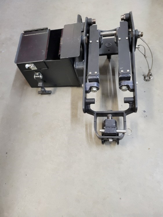 MK93 Soft Mount Cradle Assembly. M2HB/M2A1 .50 caliber, w/ Ammo can holder -img-1