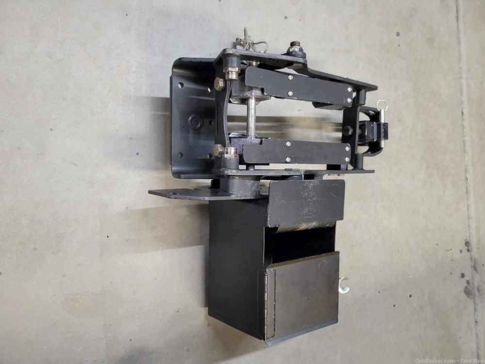 MK93 Soft Mount Cradle Assembly. M2HB/M2A1 .50 caliber, w/ Ammo can holder -img-0
