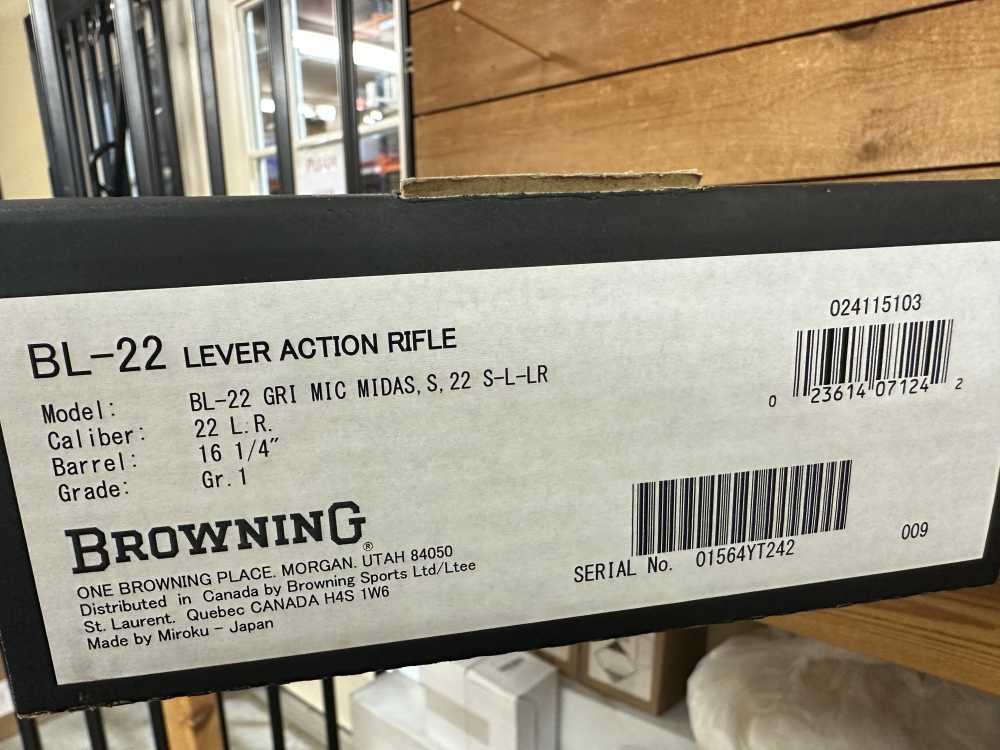 Browning 024115103 BL-22 Micro Midas 22LR 16.25" BBL Blued Black Walnut-img-15