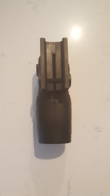 Ribbed Adjustable Foregrip Ergonomic With Picatinny Rail-img-2