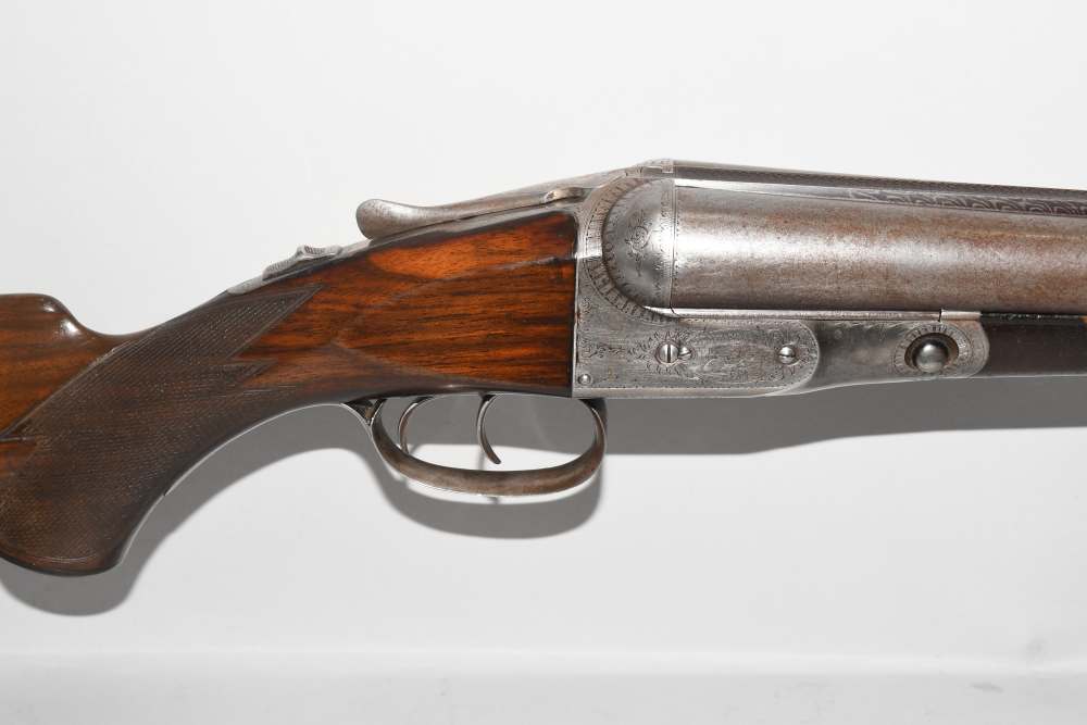 Parker VH SxS Boxlock Shotgun 30" Damascus 2 1/2" 12 G #2 Frame 1900 C&R-img-3