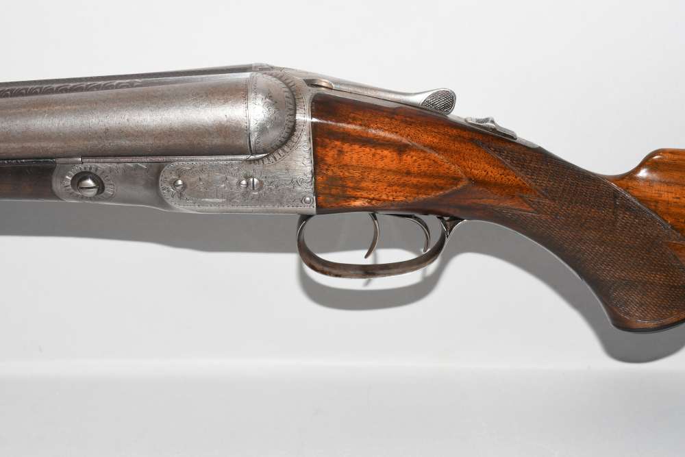 Parker VH SxS Boxlock Shotgun 30" Damascus 2 1/2" 12 G #2 Frame 1900 C&R-img-8