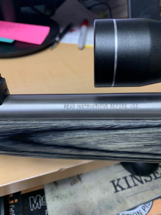 Gonic 50cal Muzzle loader Stainless w/ scope.-img-5