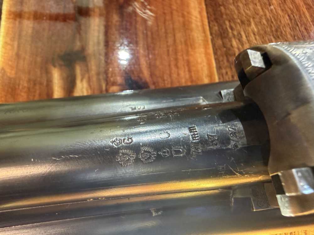 Austrian Drilling with Albanian Wood 16x16/7.7x57 - EXQUISITE! -img-29