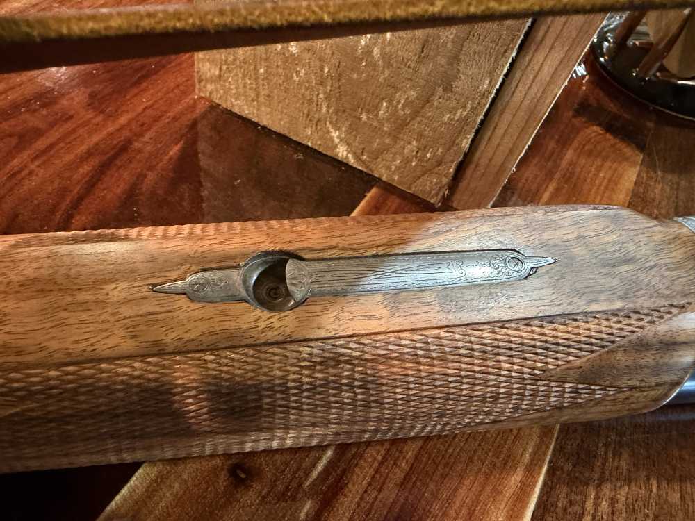 Austrian Drilling with Albanian Wood 16x16/7.7x57 - EXQUISITE! -img-11