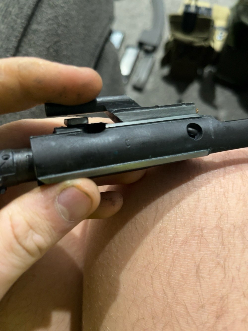 Vintage AR-15 A1/C7 Style Complete Upper – C-Marked Bolt Carrier-img-5