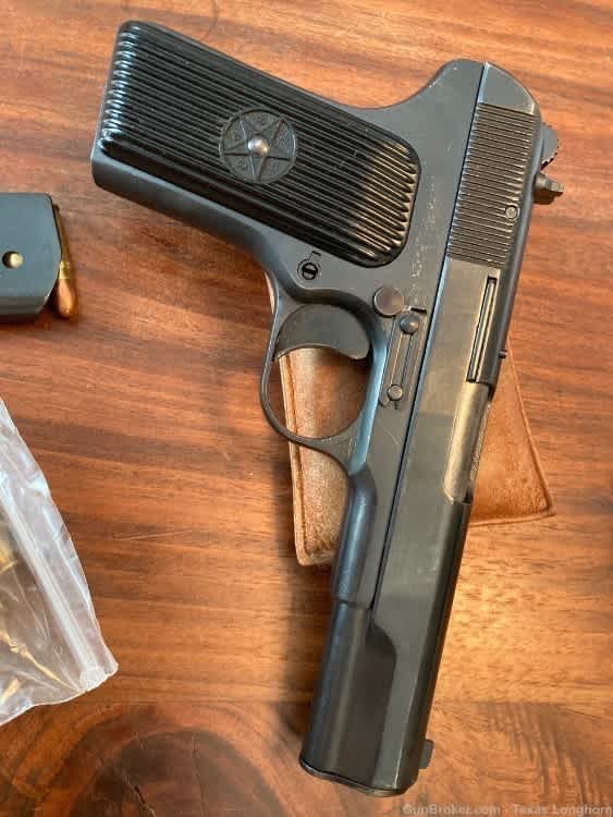 TOKAREV Romanian TT-33 Blue Pistol 7.62x25 1952 “High Condition” 95%+ Ammo-img-4