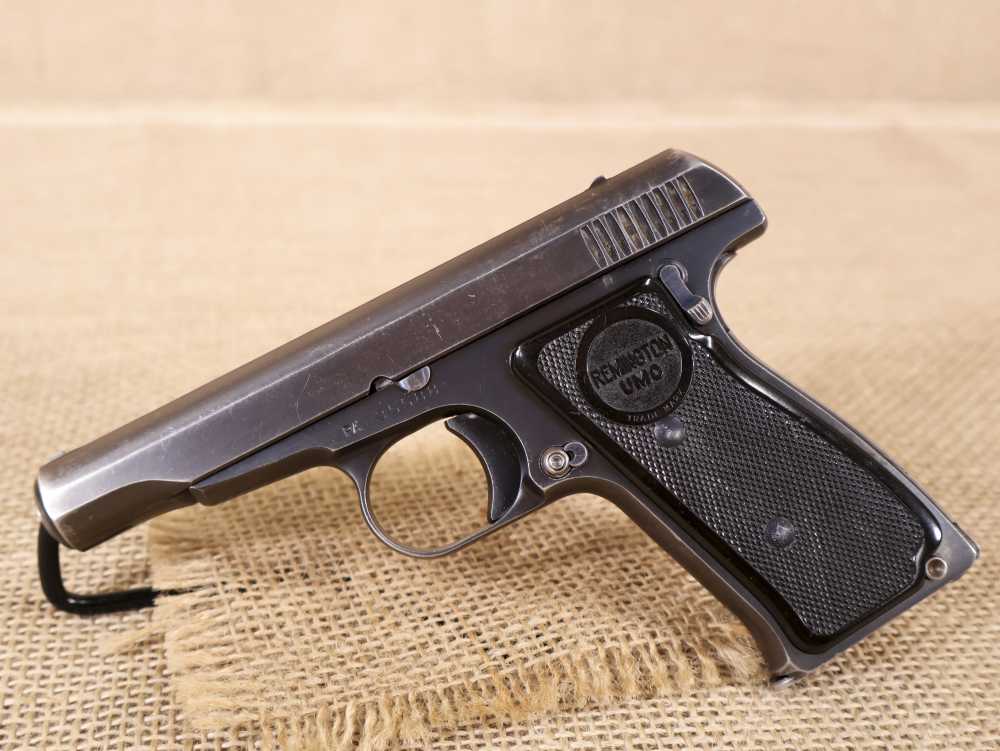 Remington Model 51, .380ACP Semi-Auto Pistol 7-Rd. 1918-1934 9-Groove Slide-img-2