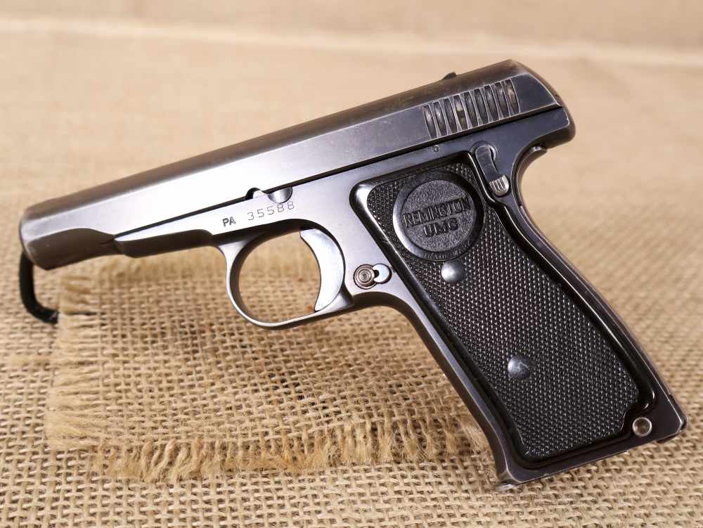 Remington Model 51, .380ACP Semi-Auto Pistol 7-Rd. 1918-1934 9-Groove Slide-img-1