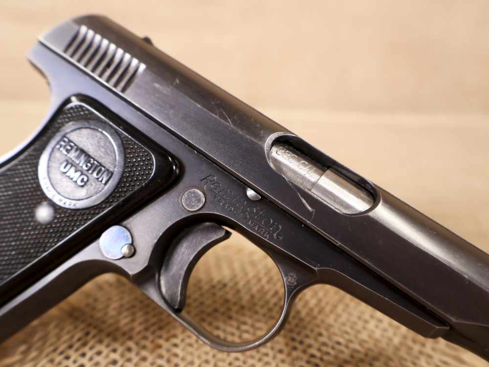 Remington Model 51, .380ACP Semi-Auto Pistol 7-Rd. 1918-1934 9-Groove Slide-img-17