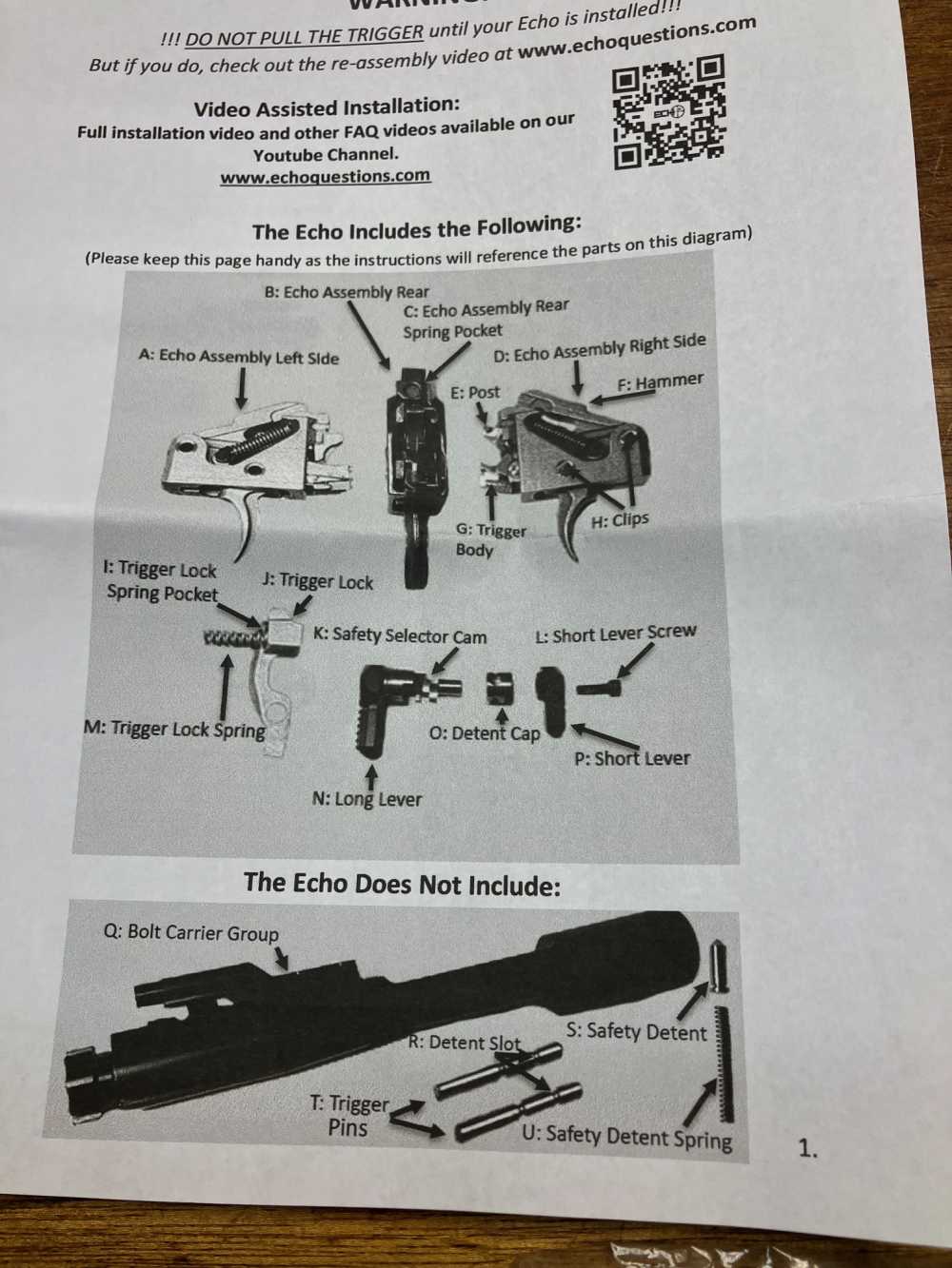 Echo Trigger for AR15 Rifle-img-3