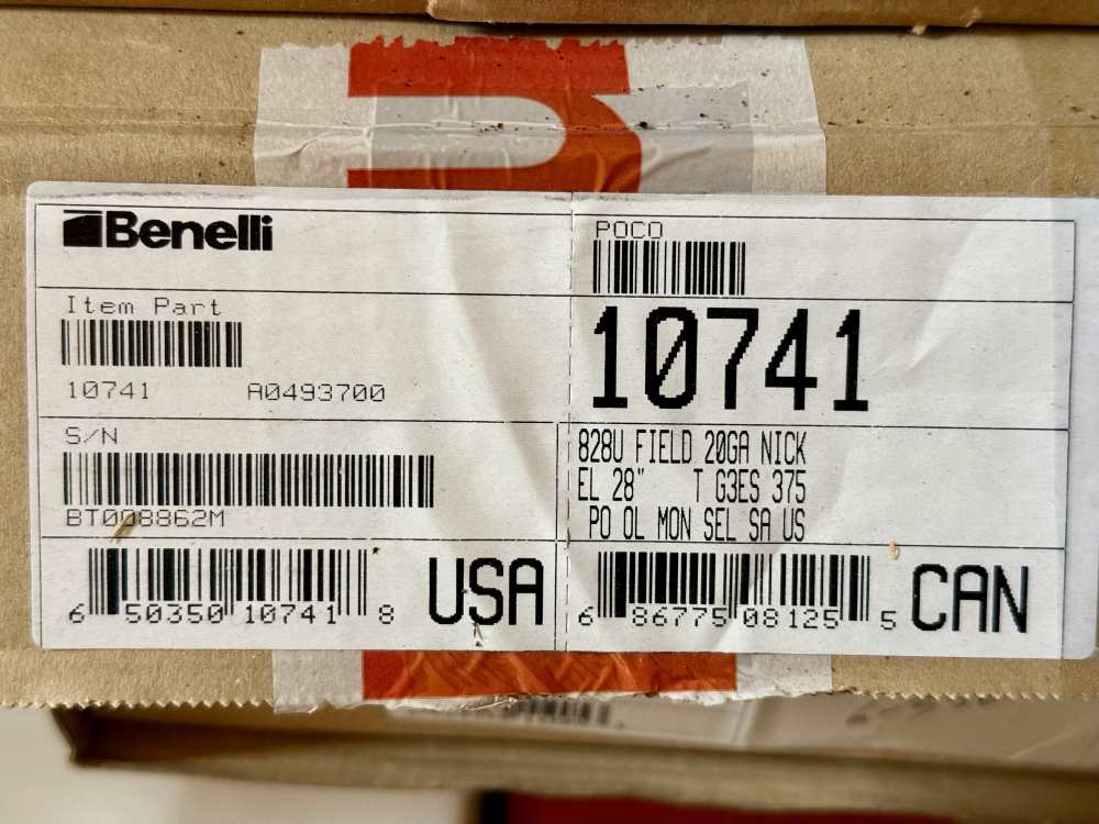 Benelli 828 U 20GA Field Nickel 28” *New In Box*-img-12
