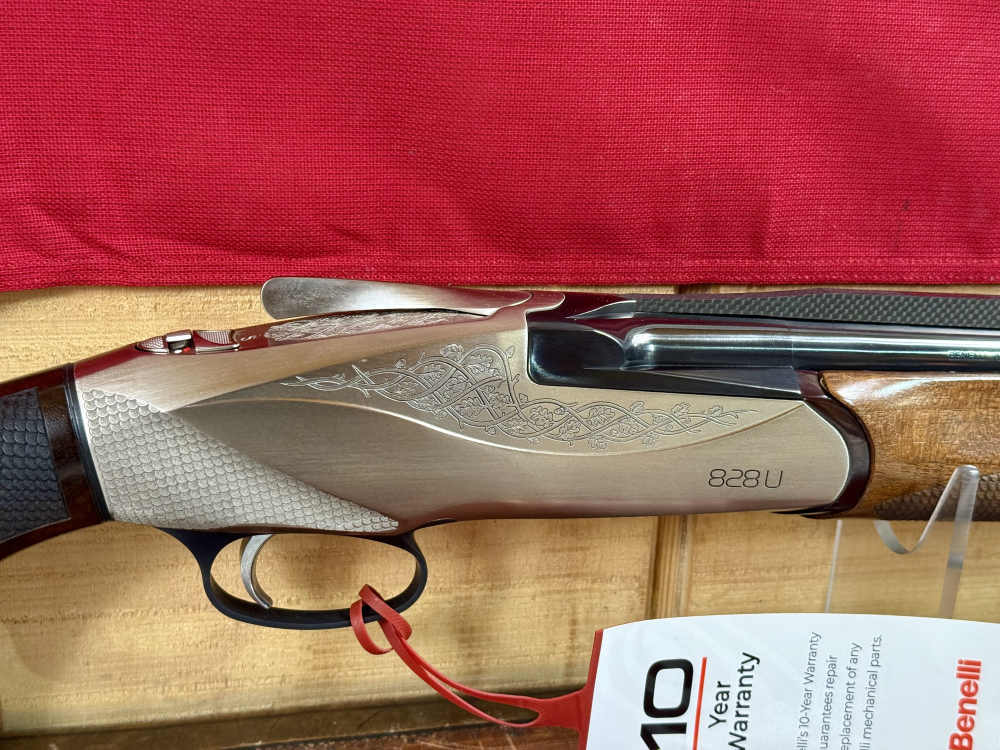 Benelli 828 U 20GA Field Nickel 28” *New In Box*-img-3