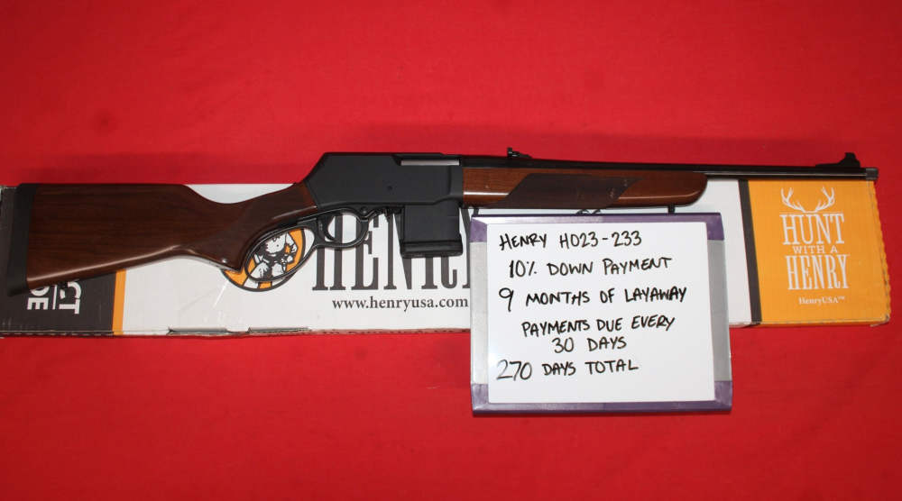 Henry Supreme H023-223 223REM/5.56NATO 18" Barrel, LAYAWAY AVAILABLE!-img-0