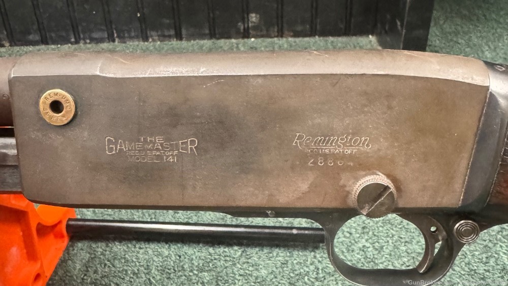 Remington The GameMaster Model 141 35 REM Rifle-img-4