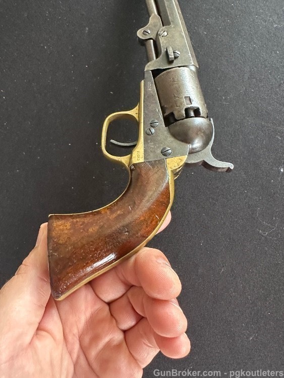 1865 - COLT 1849 POCKET PERCUSSION REVOLVER 6" .31cal-img-13
