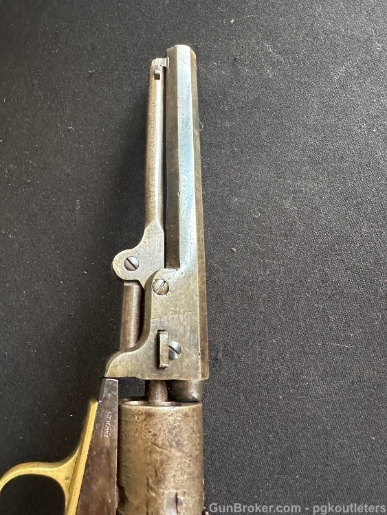 1865 - COLT 1849 POCKET PERCUSSION REVOLVER 6" .31cal-img-10