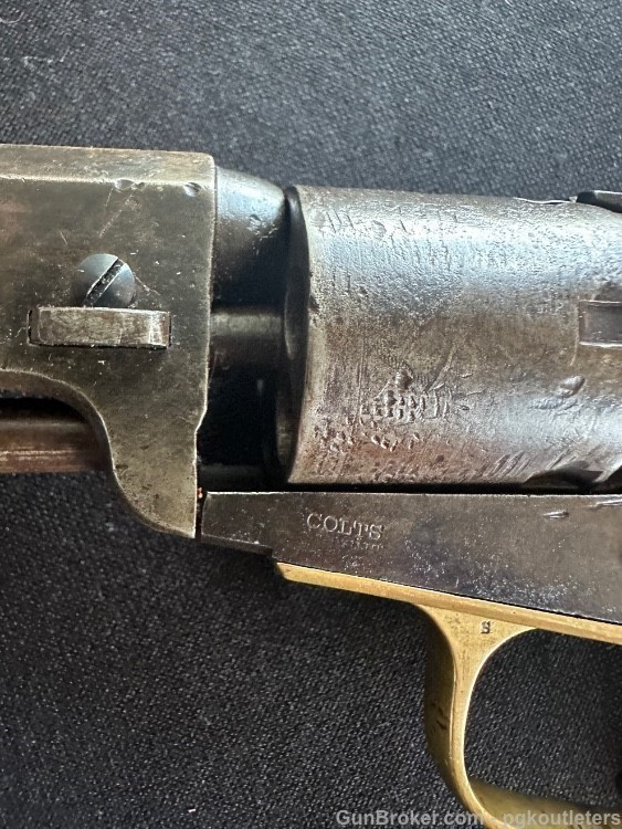 1865 - COLT 1849 POCKET PERCUSSION REVOLVER 6" .31cal-img-2