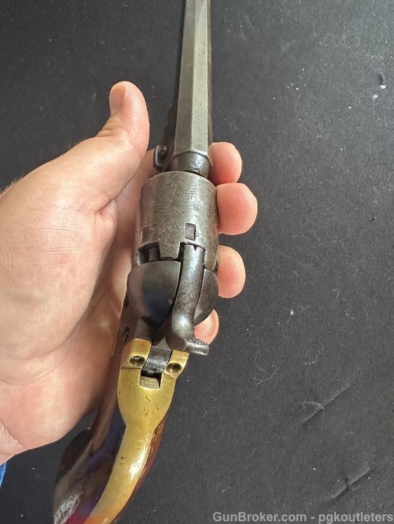1865 - COLT 1849 POCKET PERCUSSION REVOLVER 6" .31cal-img-33