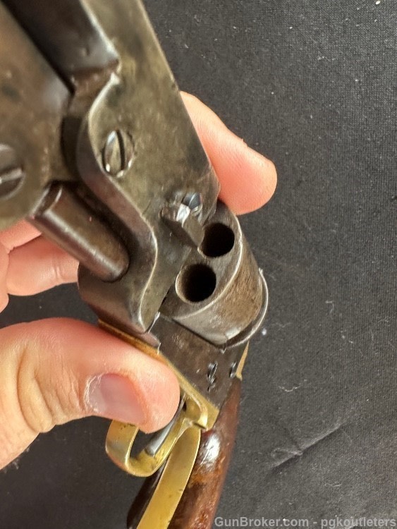 1865 - COLT 1849 POCKET PERCUSSION REVOLVER 6" .31cal-img-50