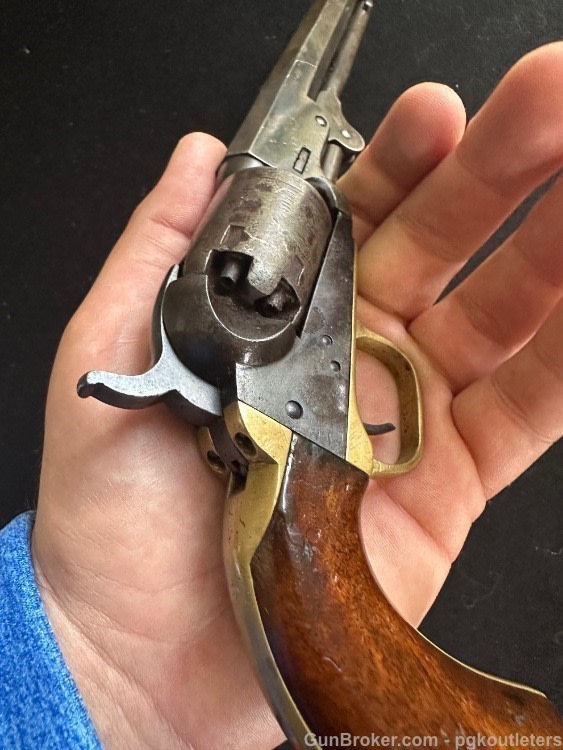 1865 - COLT 1849 POCKET PERCUSSION REVOLVER 6" .31cal-img-21