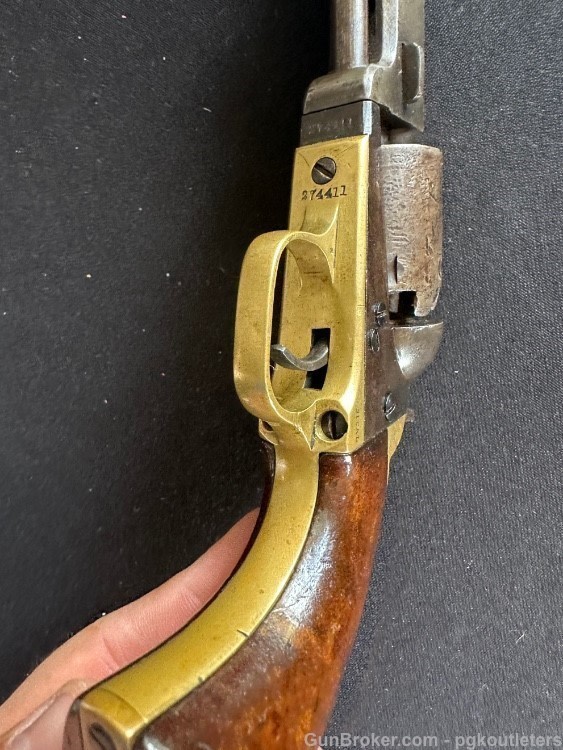 1865 - COLT 1849 POCKET PERCUSSION REVOLVER 6" .31cal-img-18