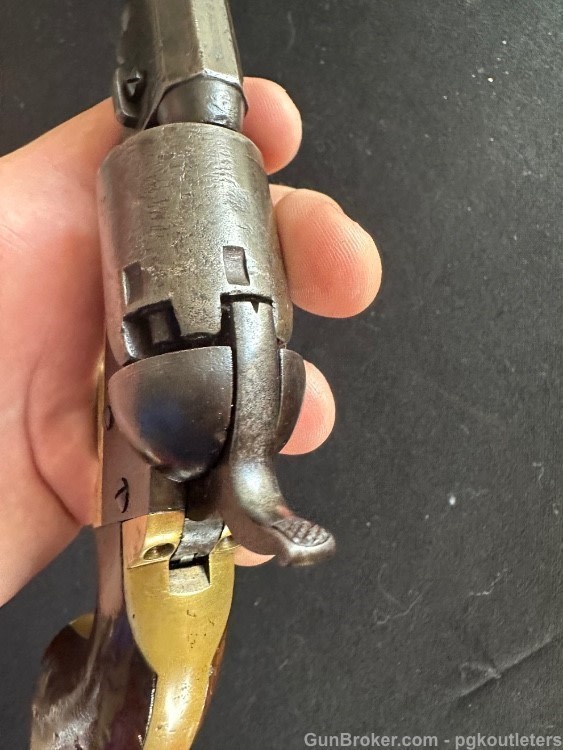 1865 - COLT 1849 POCKET PERCUSSION REVOLVER 6" .31cal-img-37