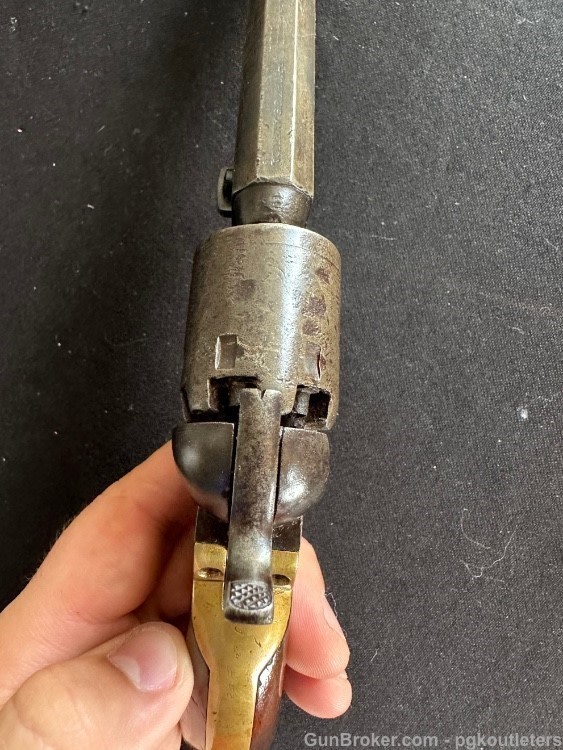 1865 - COLT 1849 POCKET PERCUSSION REVOLVER 6" .31cal-img-4