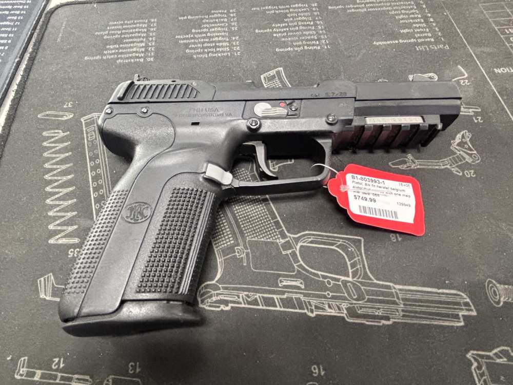 FNH five-seven Gen 1 4.75” 5.7x28mm 20rnd pistol 1 magazine -img-4