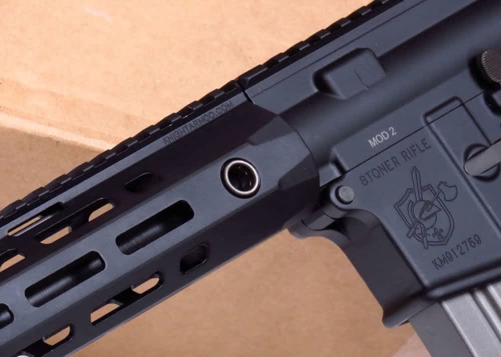 Knights Armament KAC SR-15 KS-4 5.56 NATO AR15 SR15 KS4 Stone Rifle +2 MAGS-img-14