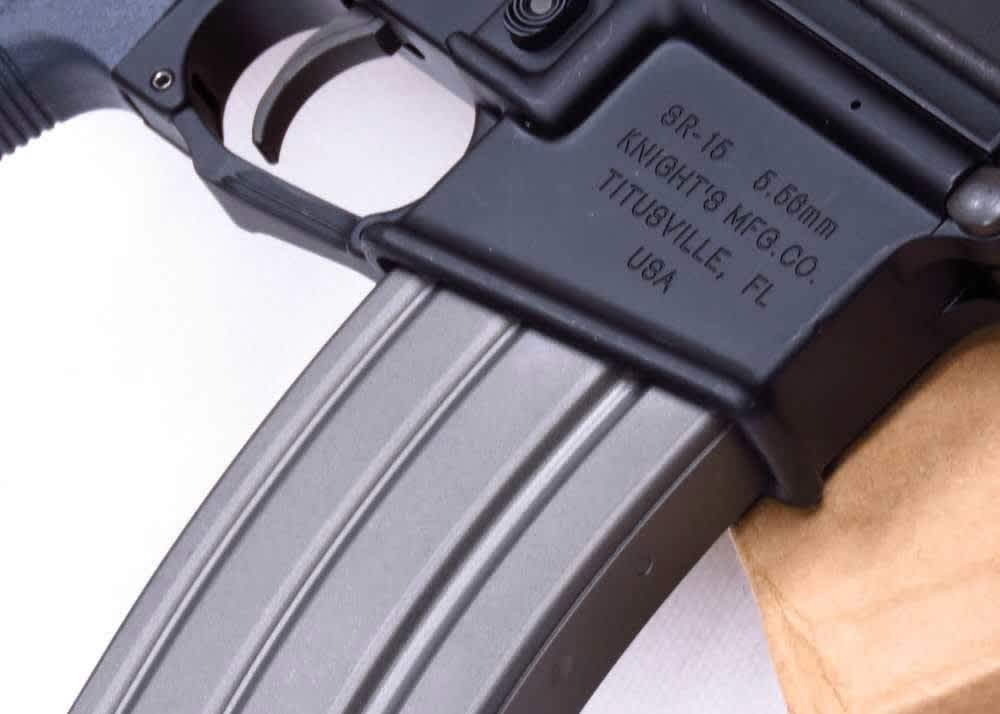Knights Armament KAC SR-15 KS-4 5.56 NATO AR15 SR15 KS4 Stone Rifle +2 MAGS-img-48