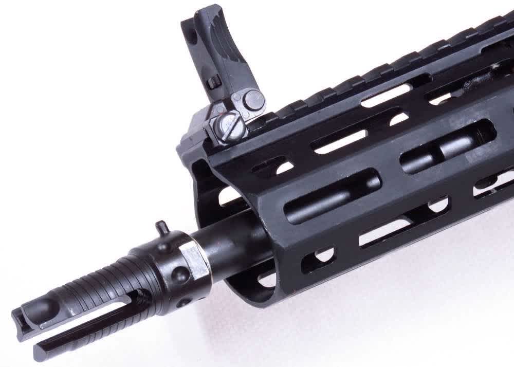 Knights Armament KAC SR-15 KS-4 5.56 NATO AR15 SR15 KS4 Stone Rifle +2 MAGS-img-12