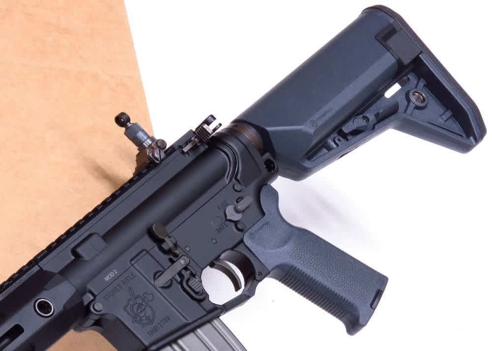 Knights Armament KAC SR-15 KS-4 5.56 NATO AR15 SR15 KS4 Stone Rifle +2 MAGS-img-6