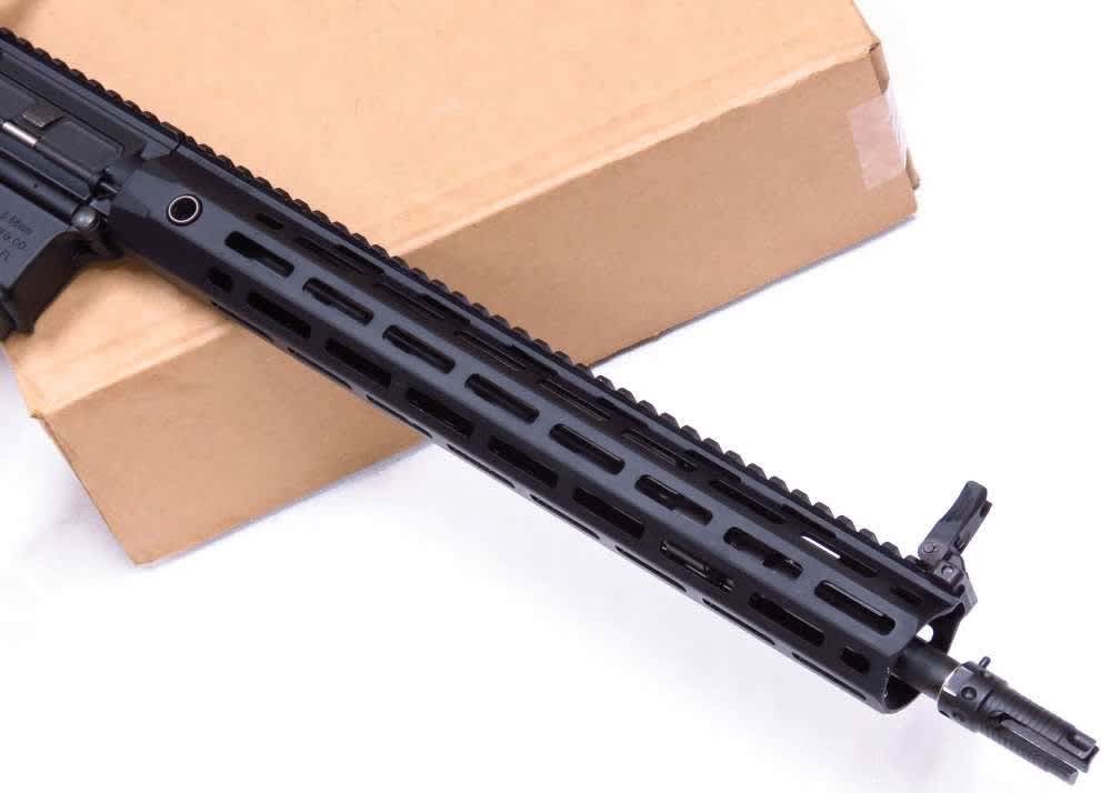 Knights Armament KAC SR-15 KS-4 5.56 NATO AR15 SR15 KS4 Stone Rifle +2 MAGS-img-7