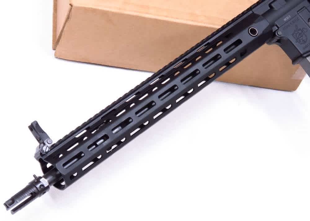 Knights Armament KAC SR-15 KS-4 5.56 NATO AR15 SR15 KS4 Stone Rifle +2 MAGS-img-8